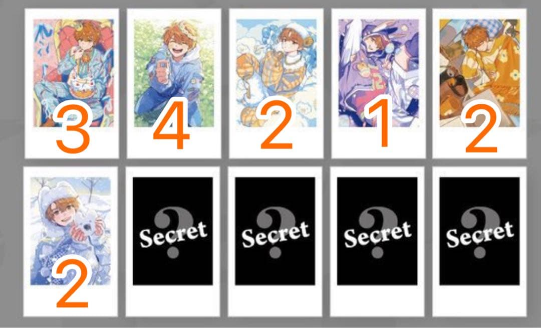 めいちゃん Number0チェキ トレカ