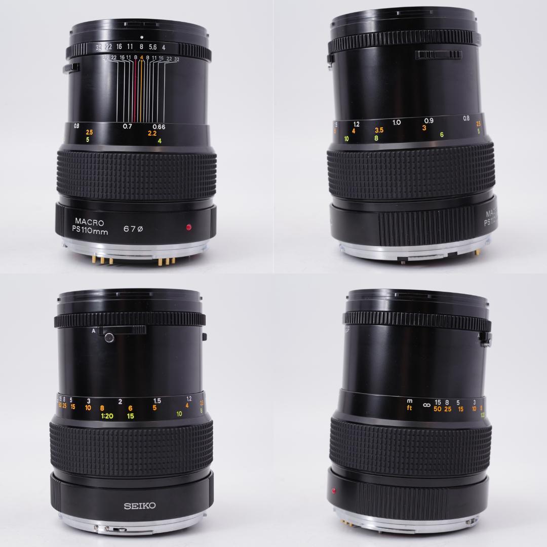美品 ZENZA BRONICA SQ-Ai / MACRO 110mm F4