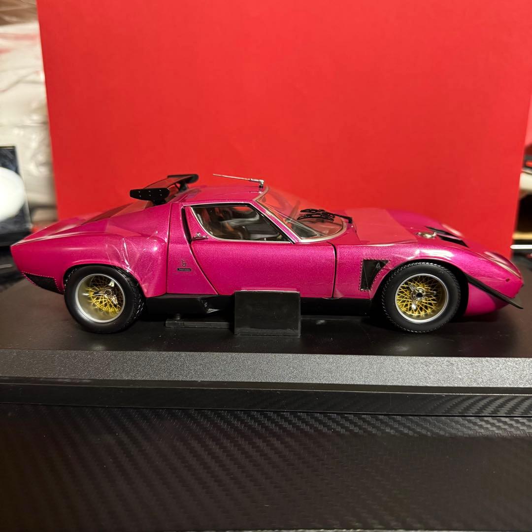 未展示品 京商 1/18 ランボルギーニ イオタ SVR