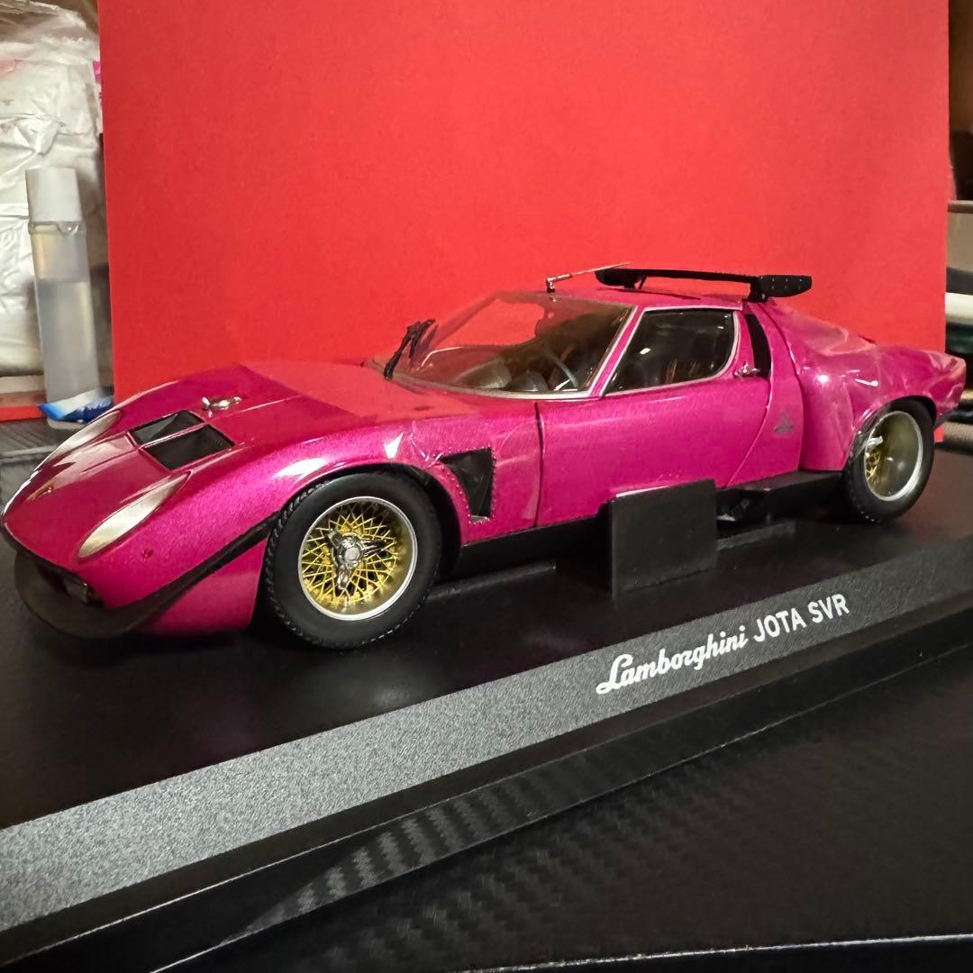 未展示品 京商 1/18 ランボルギーニ イオタ SVR