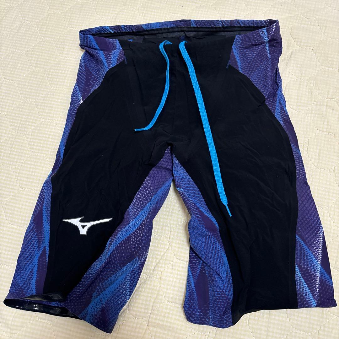 Mizuno 競泳高速水着 Mサイズ 青黒