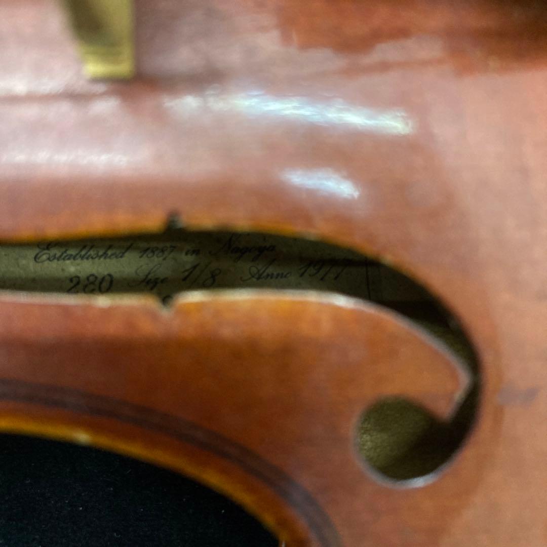 スズキバイオリン名古屋　no.220 1/8 子供用バイオリン　SUZUKI⑤