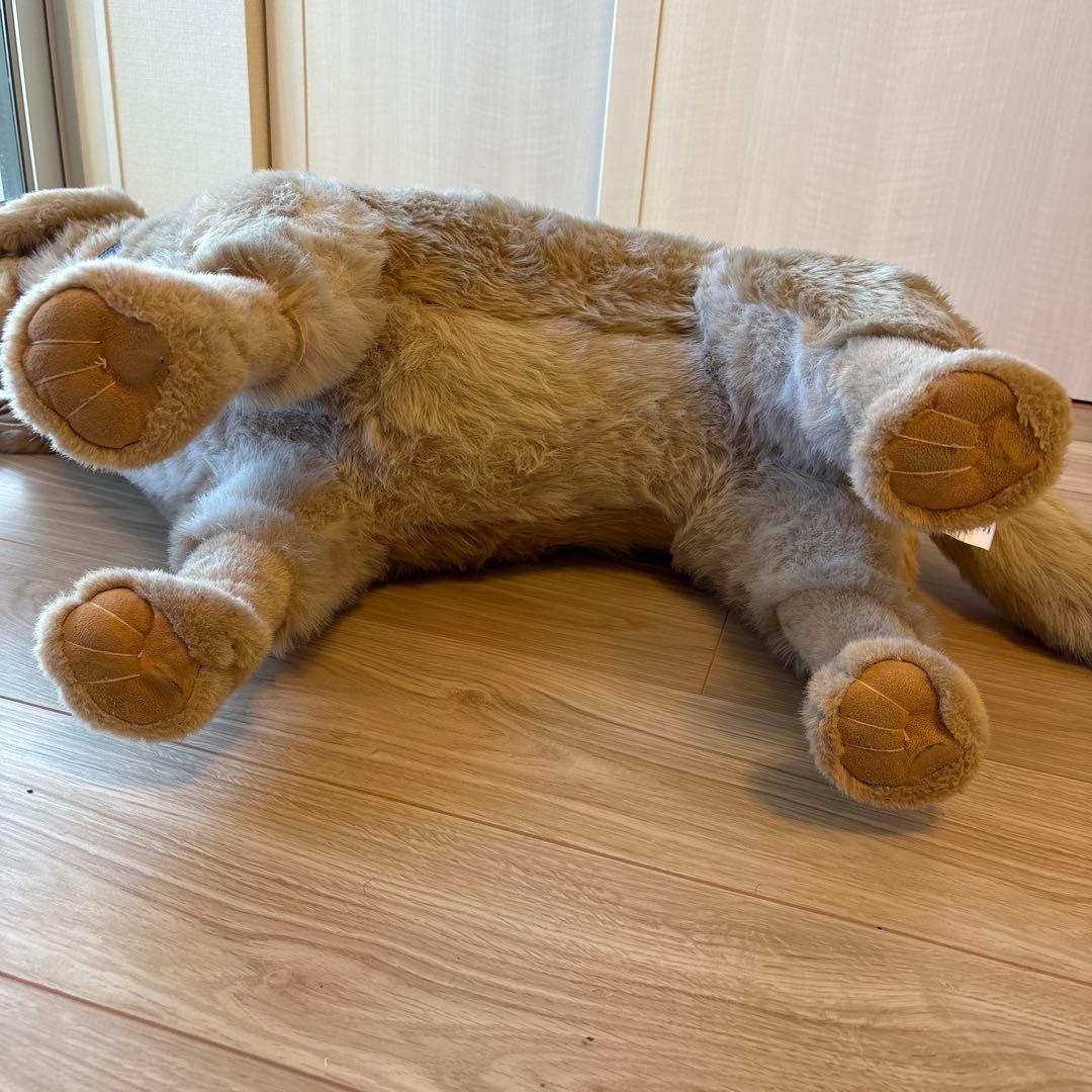 ditz ゴールデンレトリバー　フットレスト　ぬいぐるみ　大型