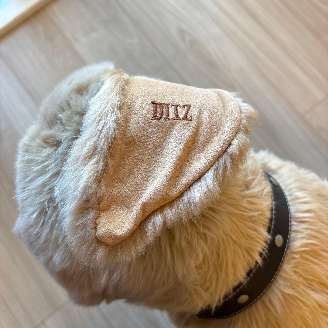 ditz ゴールデンレトリバー　フットレスト　ぬいぐるみ　大型