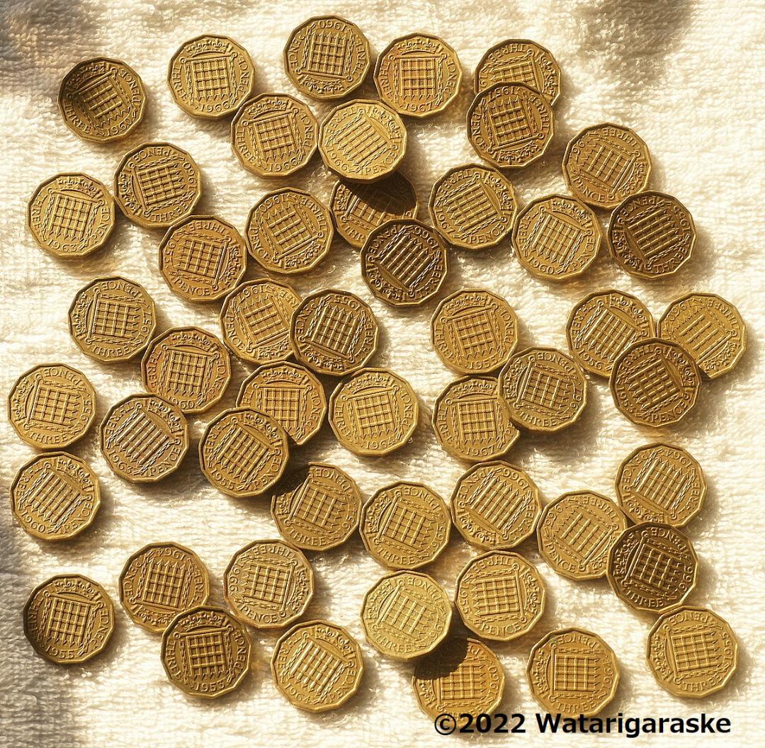 ★ご注文品★7種360枚（英旧硬貨DKK, CZK, EGP(詳細参照）