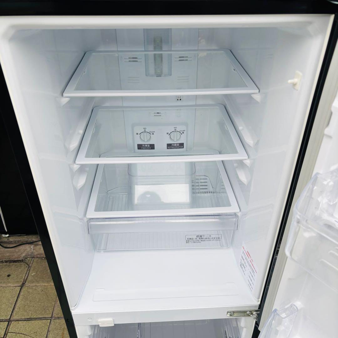 三菱 146L 冷凍冷蔵庫 MR-P15E-B1◇2020年製