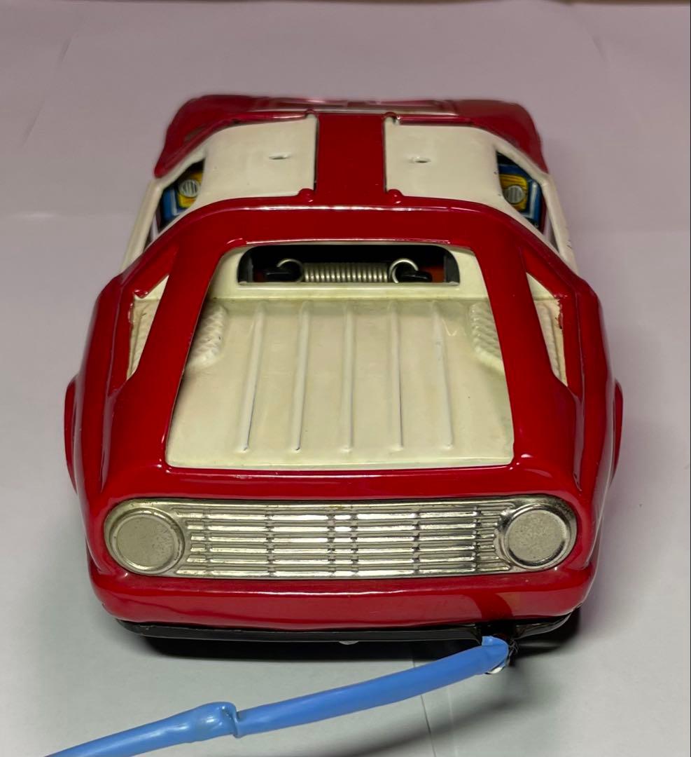 【ビンテージ】旧バンダイ ブリキ製ベンツC111 ワイヤードリモコン付 23cm