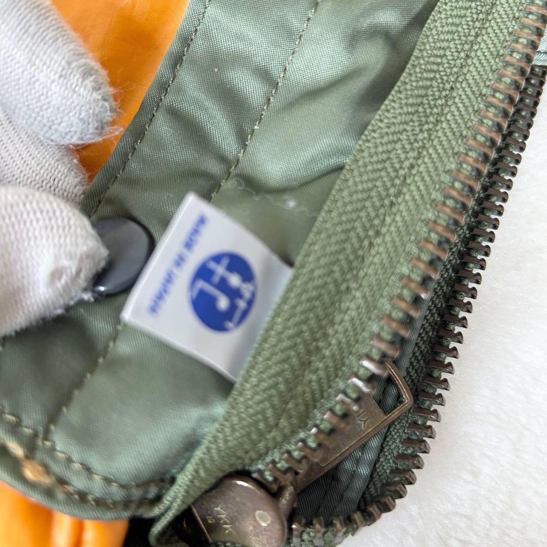 ✨レア色✨ポーター タンカー セージグリーン ヘルメットバッグ ハンドバッグ