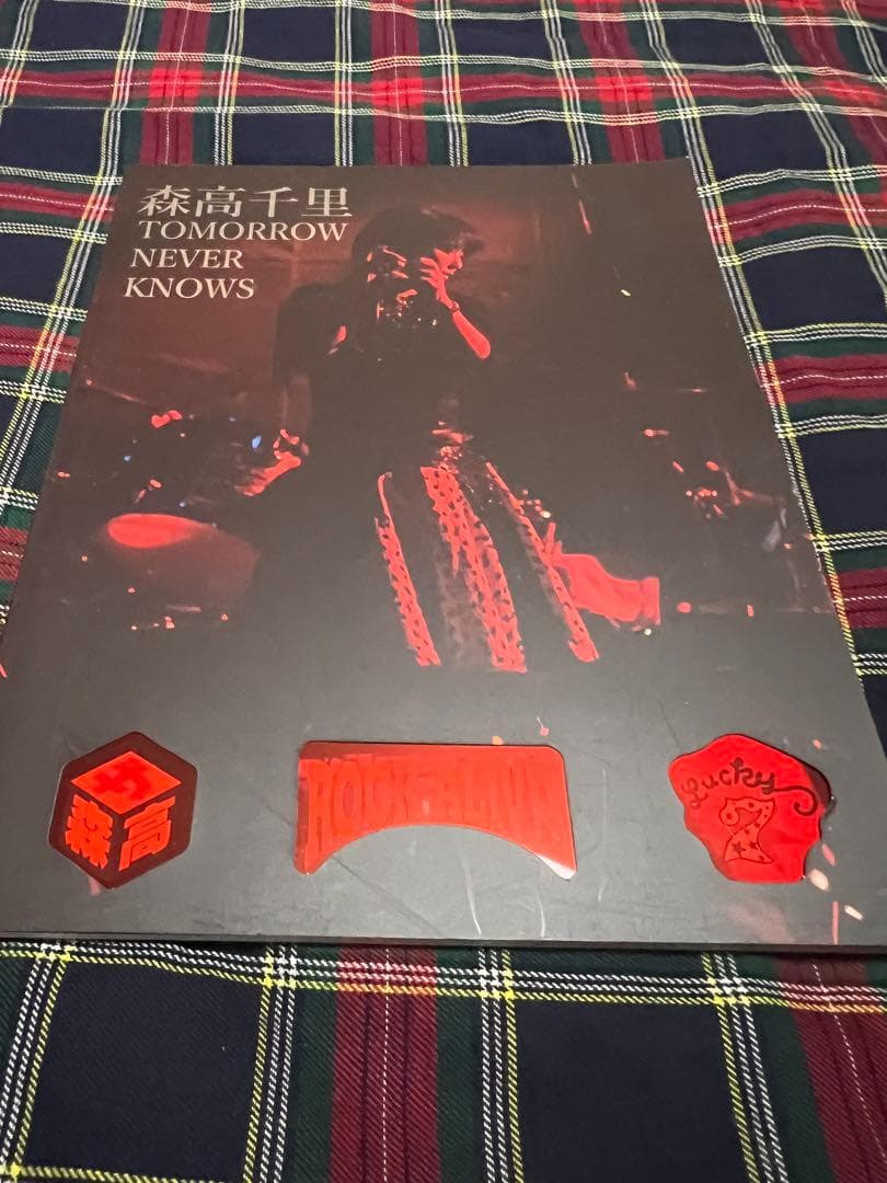 ▲森高千里▲TOMORROW NEVER KNOWS▲パンフレット