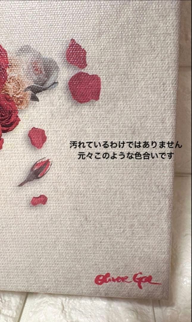 Oliver Gal オリバーガル CHANEL ロゴ花のキャンパスアート 絵画