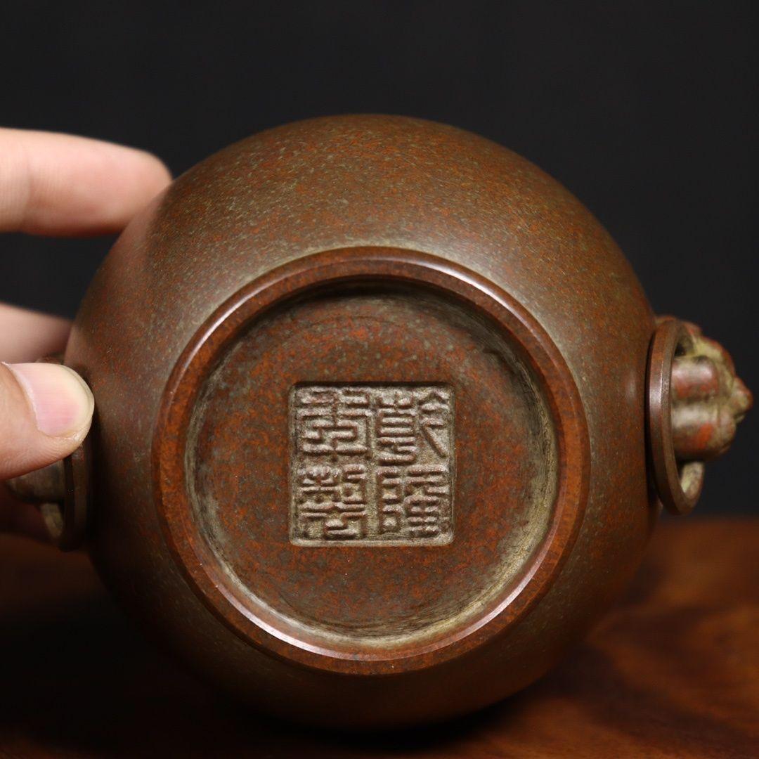 銅器 故宮壺 風水 開運 客間 店舗 装飾品 工芸品 置物