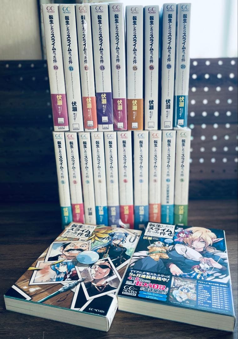 転生したらスライムだった件 小説1〜20巻+8.5巻21冊