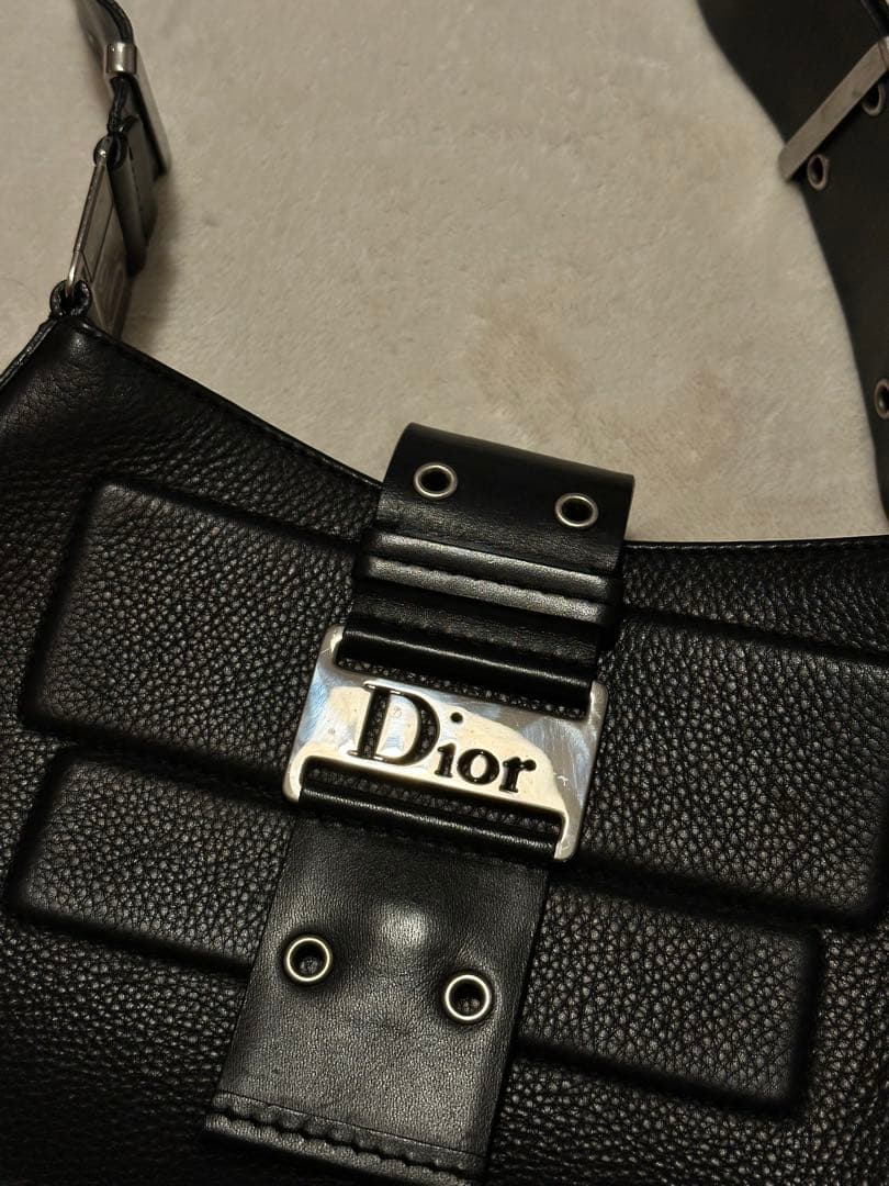 (*)様 Dior ブラック ショルダーバッグ