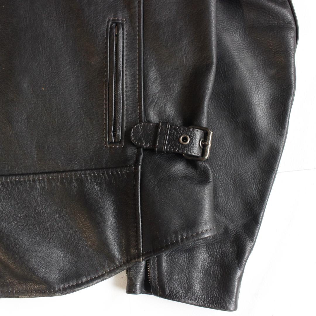 PAIR SLOPE レザージャケット LLサイズ ブラック