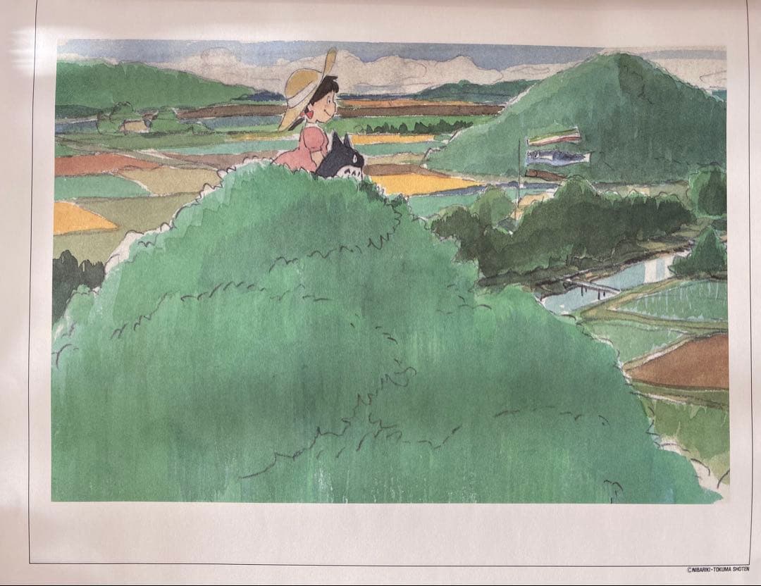 【激レア】となりのトトロ　1989年　カレンダー　ジブリ　宮崎駿