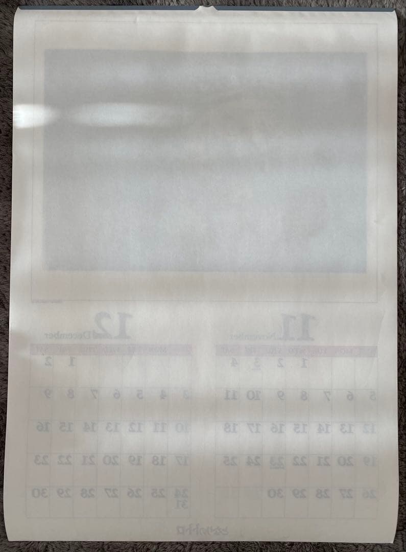 【激レア】となりのトトロ　1989年　カレンダー　ジブリ　宮崎駿