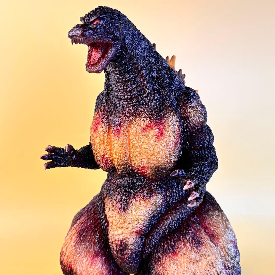 東宝30ｃｍシリーズ　ゴジラ　1995　後藤彩色所カスタムクリアオレンジＶｅｒ．