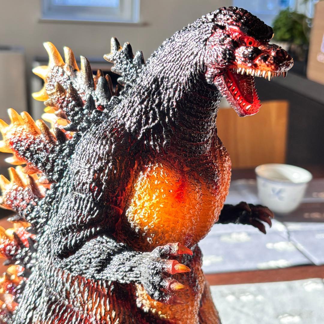 東宝30ｃｍシリーズ　ゴジラ　1995　後藤彩色所カスタムクリアオレンジＶｅｒ．