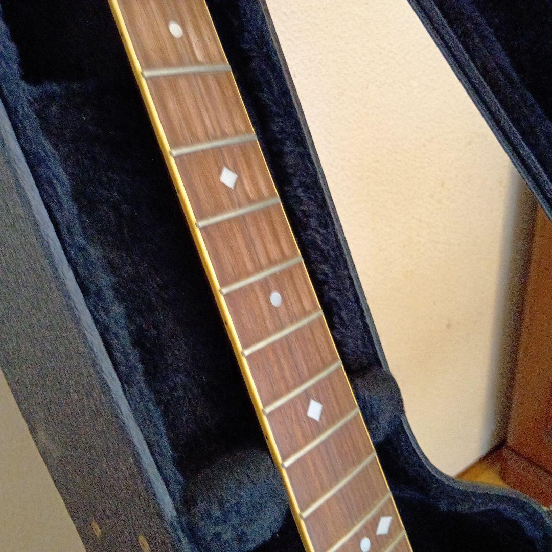 オベ−ション、エレキアコースティックギター オレンジ/ブラウン