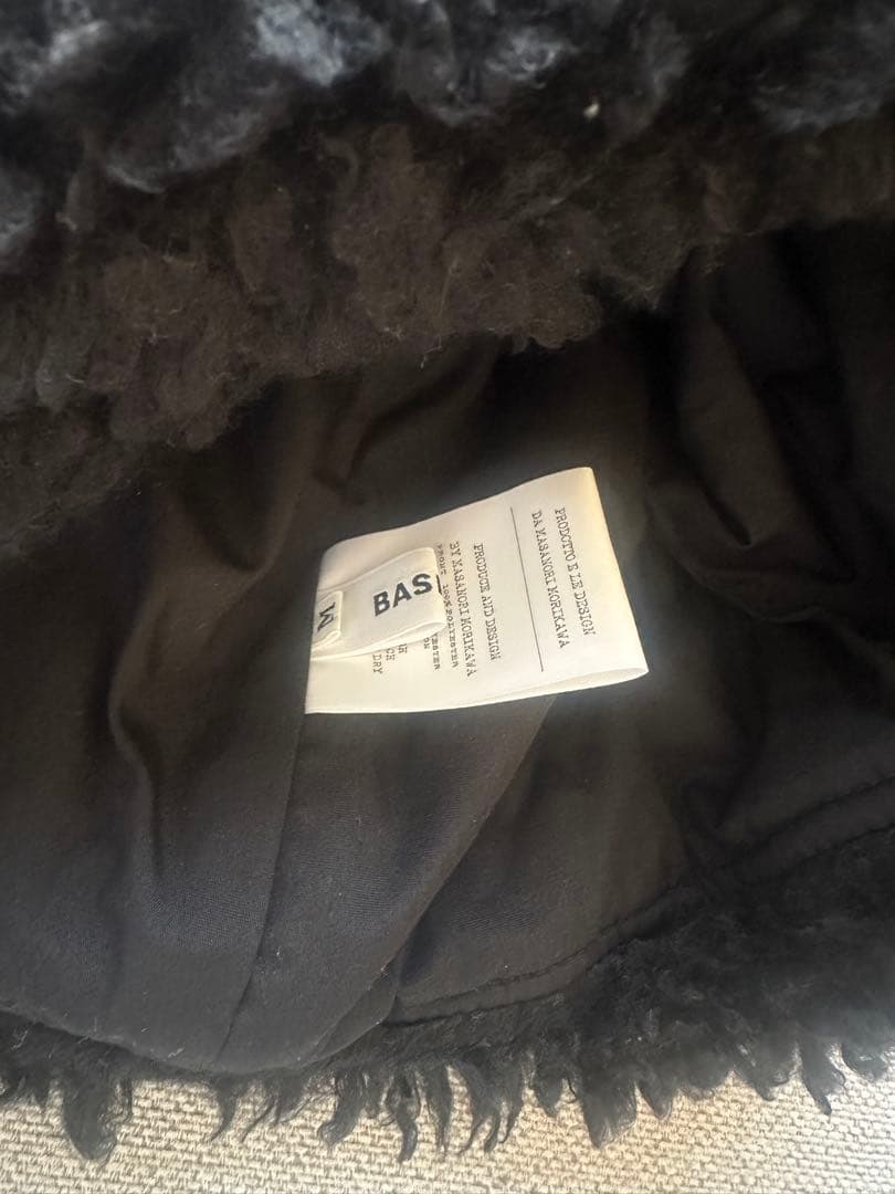 帽子 Basics bear beanie Black M