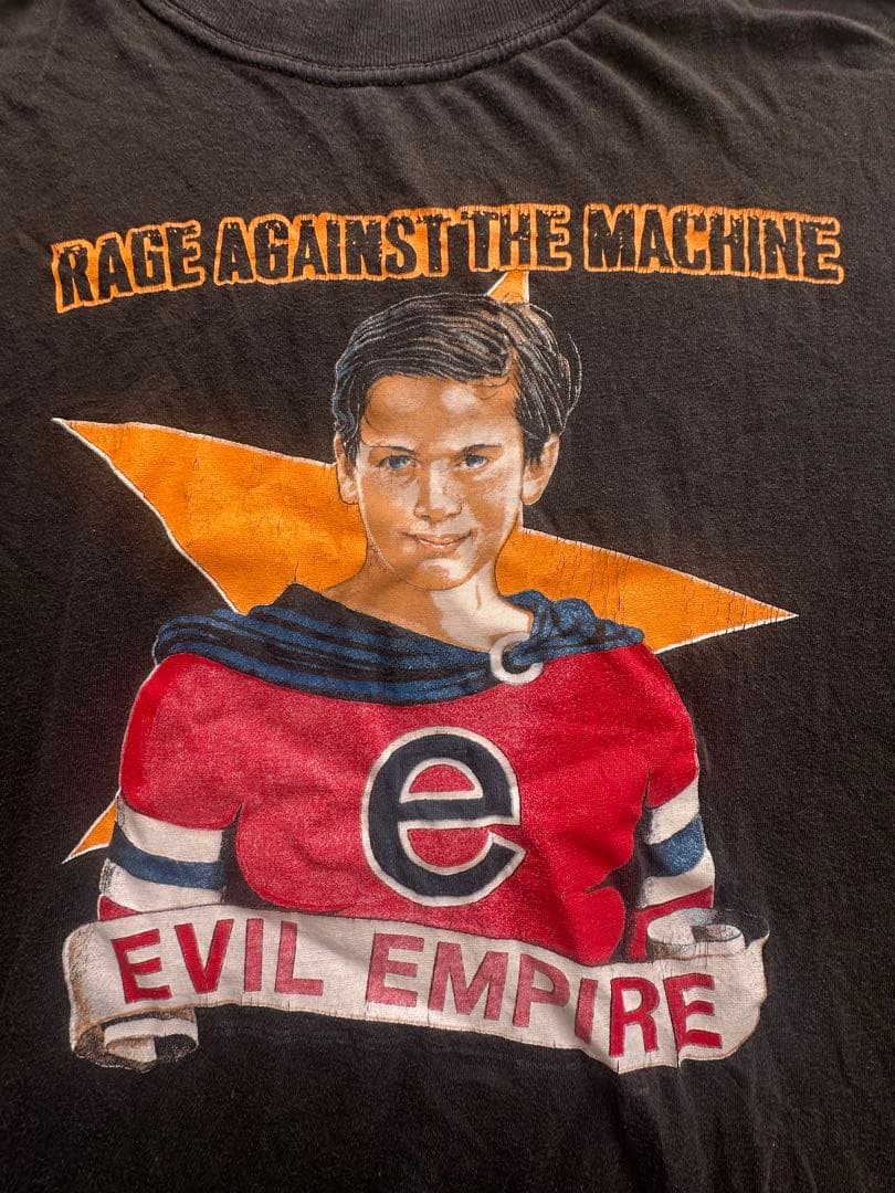 トップス 90s RAGE AGAINST THE MACHINE EVIL EMPIRE