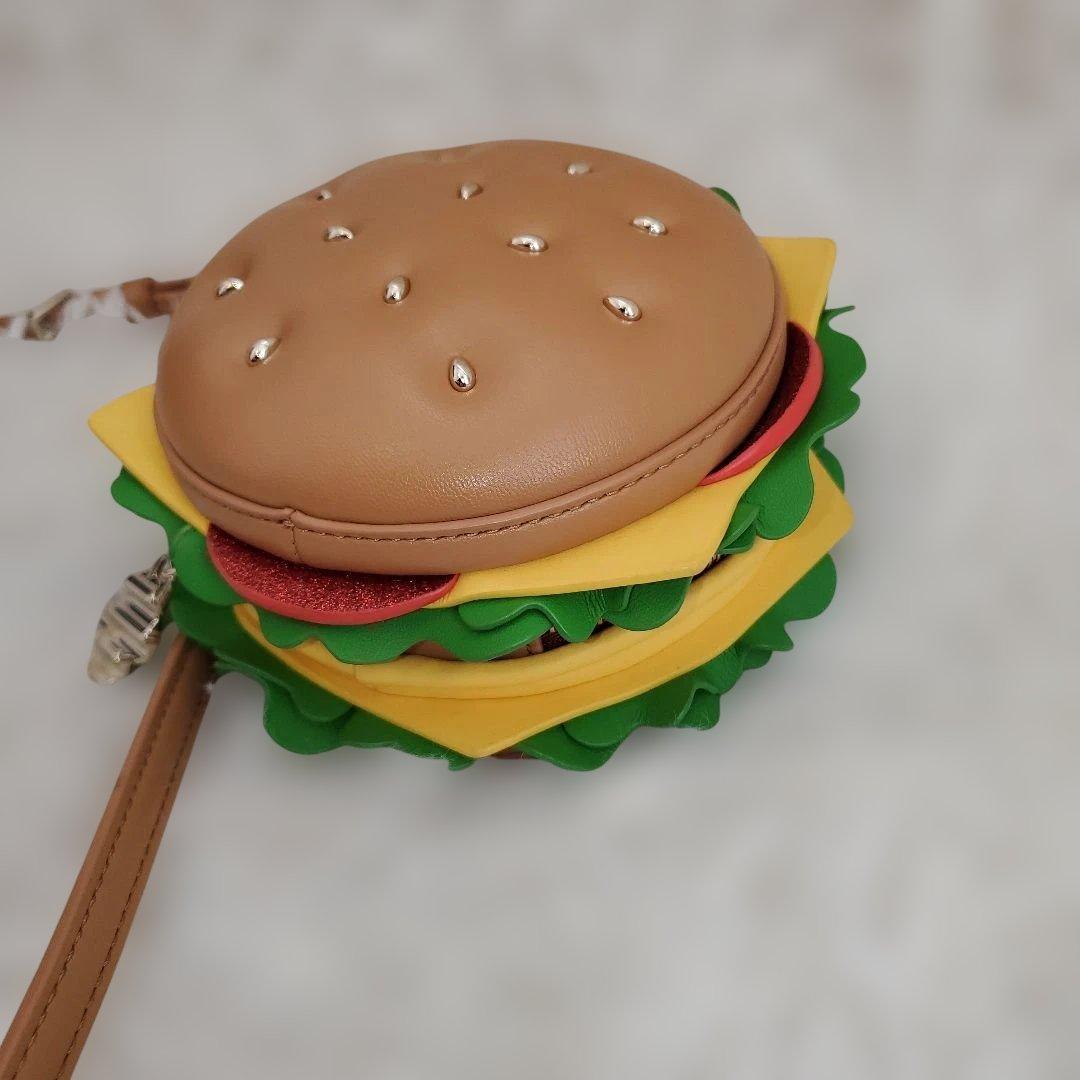 ⭐未使用級⭐kate spade ハンバーガー型 ショルダーバッグ レザー