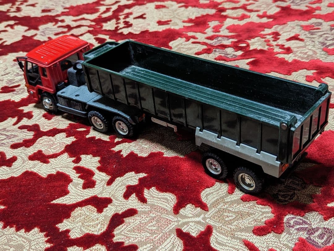 ダイヤペット　三菱ふそう　トレーラーダンプ　トラック野郎　デコトラ