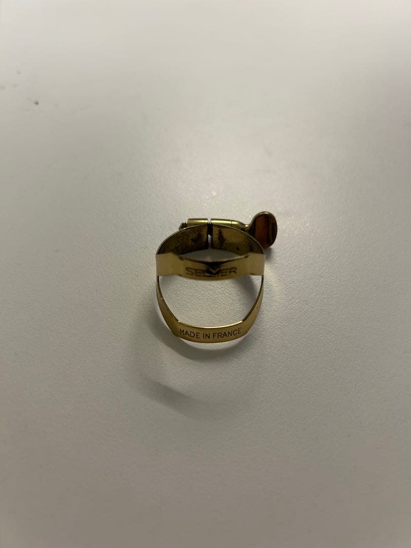 アルトサックス　セルマー　マウスピース+リガチャー　S80 キャップ付き