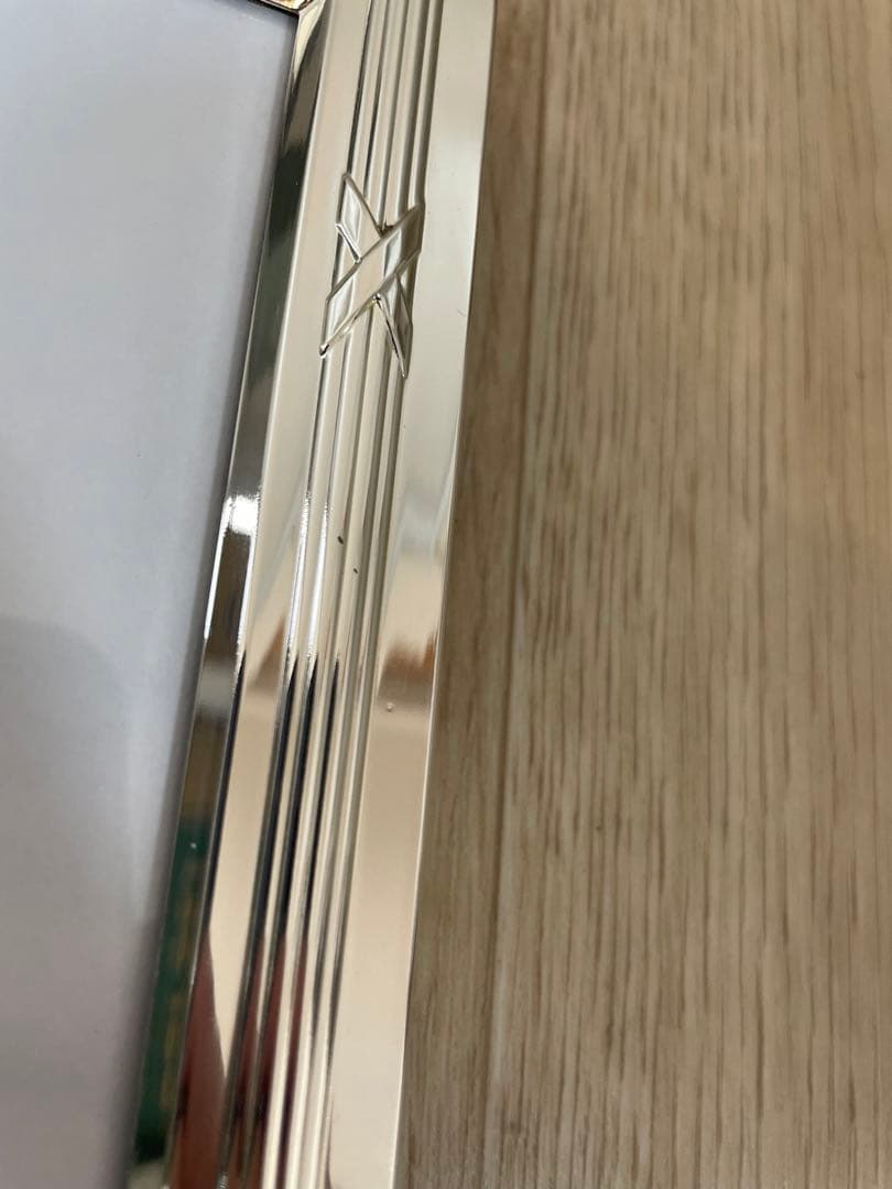 Christofle クリストフル　フォトフレーム　シルバー加工　未使用品