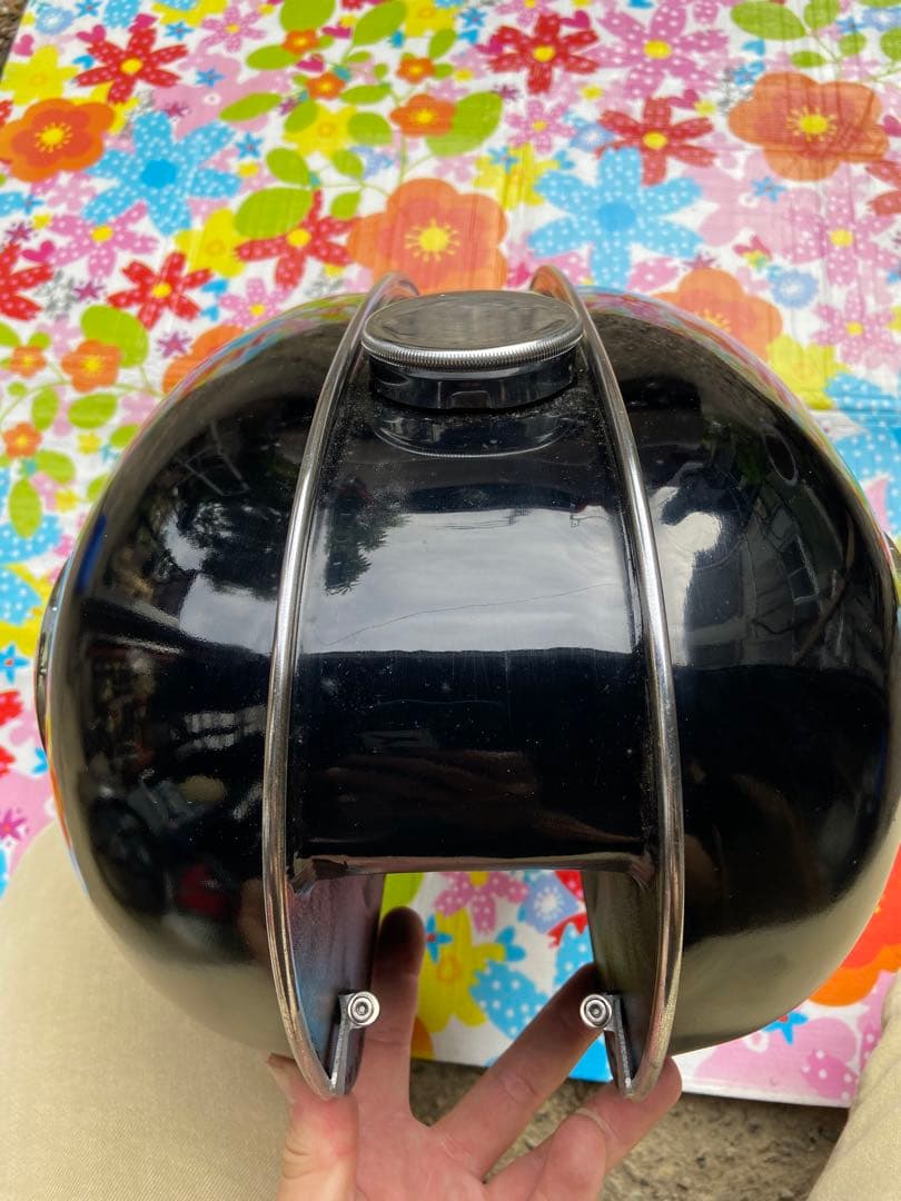 BSA C-15 ガソリンタンク