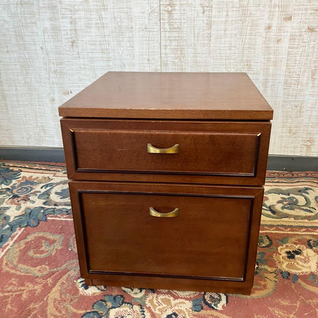 北欧レトロ 木製ナイトテーブル チェストテーブル サイドテーブル コンソール