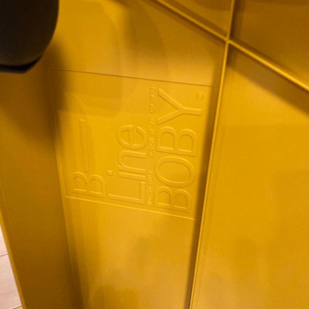 B-LINE　ボビーワゴン　3段3トレイ　　ハニーマスタードイエロー