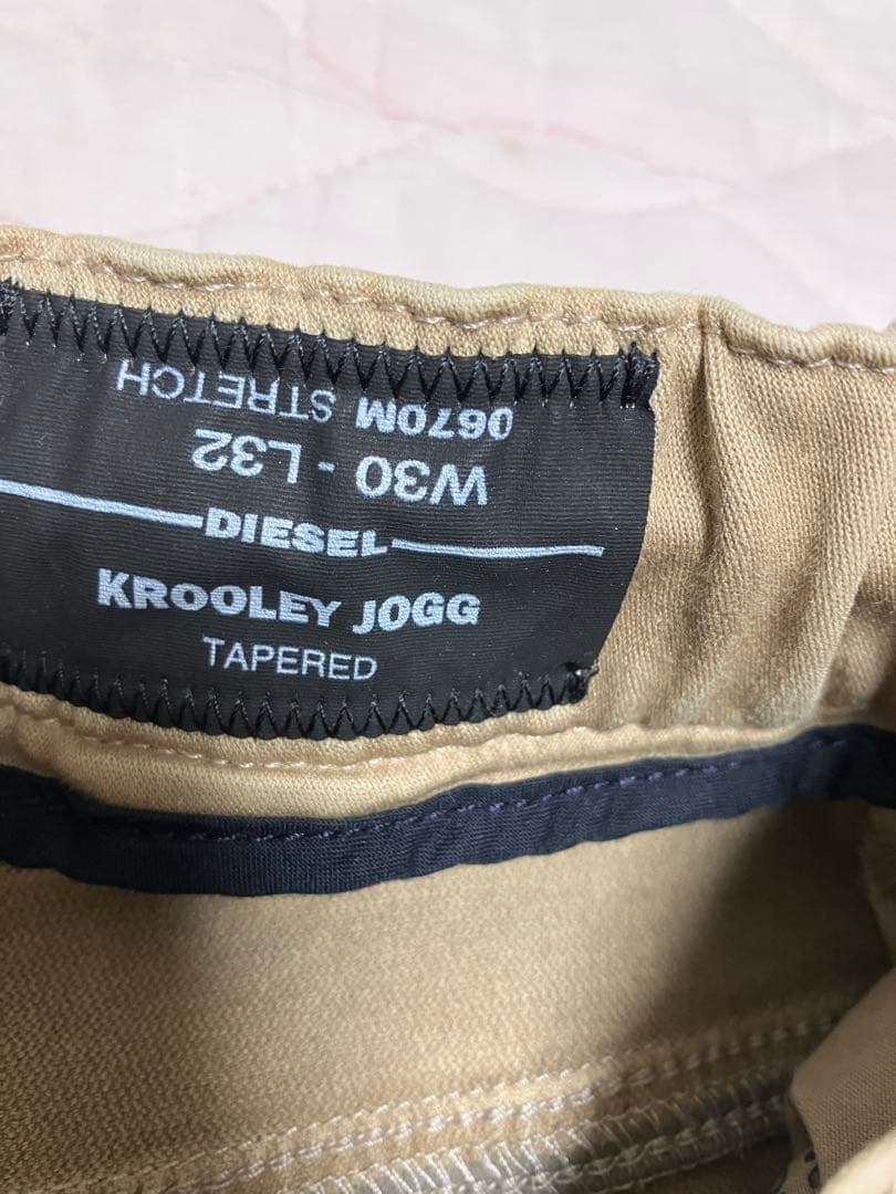 m*n様 DIESEL joggJeans W30 KROOLEY ベージュ チ