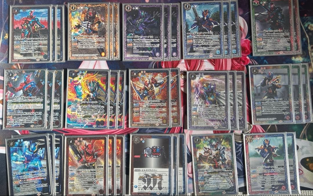仮面ライダービルド　クローズエボル　デッキ+デッキパーツ　バトスピ
