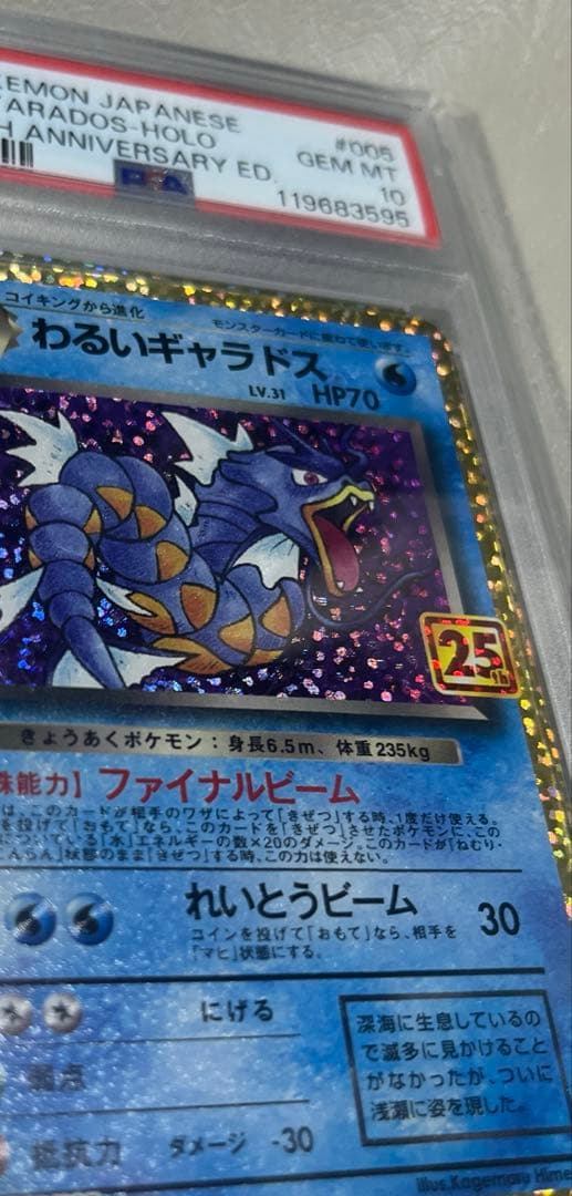 し*ま様 【PSA10】わるいギャラドス 25th プロモ（ANNIVERSAR