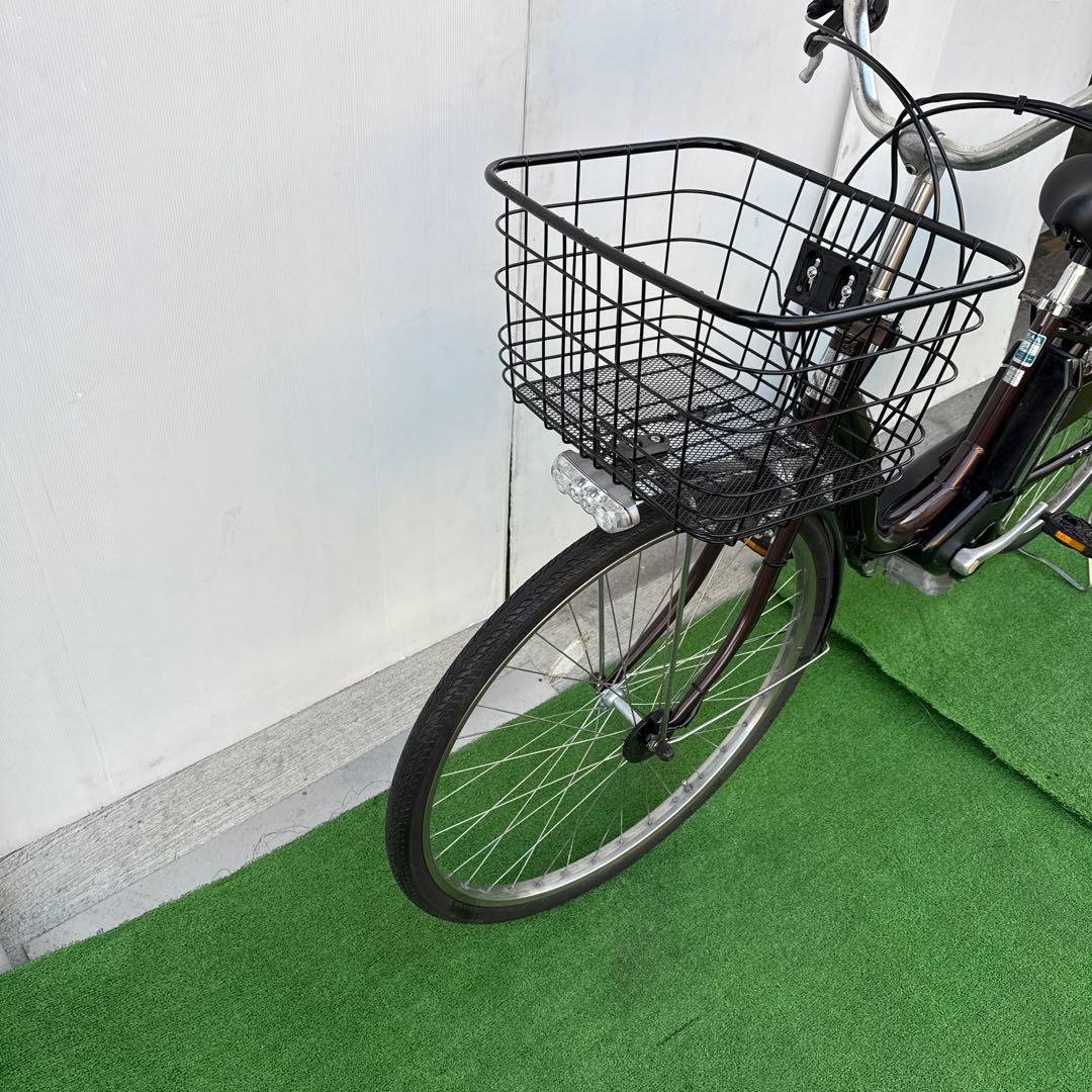 YAMAHAヤマハ電動アシスト自転車26インチ8.9Ah ブラウン