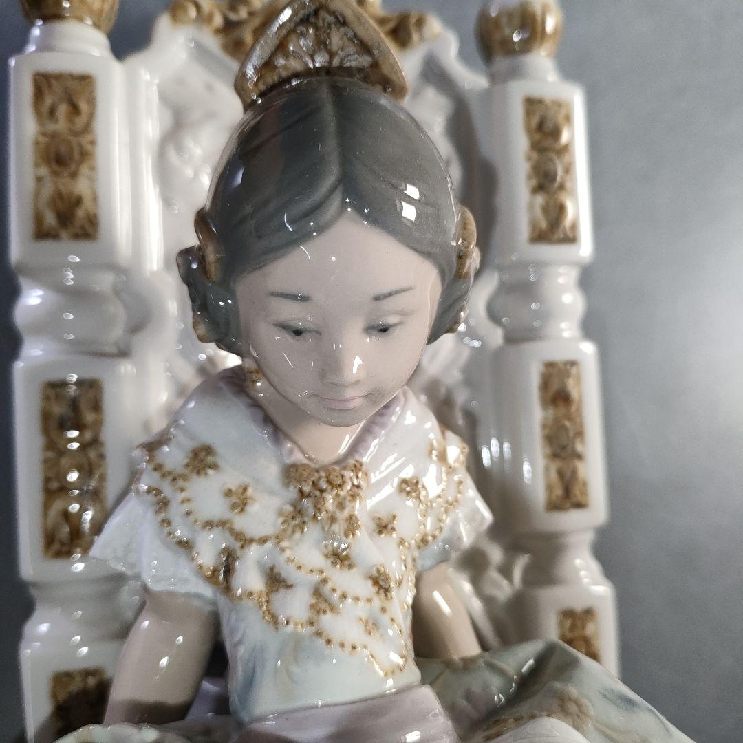 A1274-2/LLADRO/リヤドロ『いたずらな少女』陶器人形/フィギュリン/