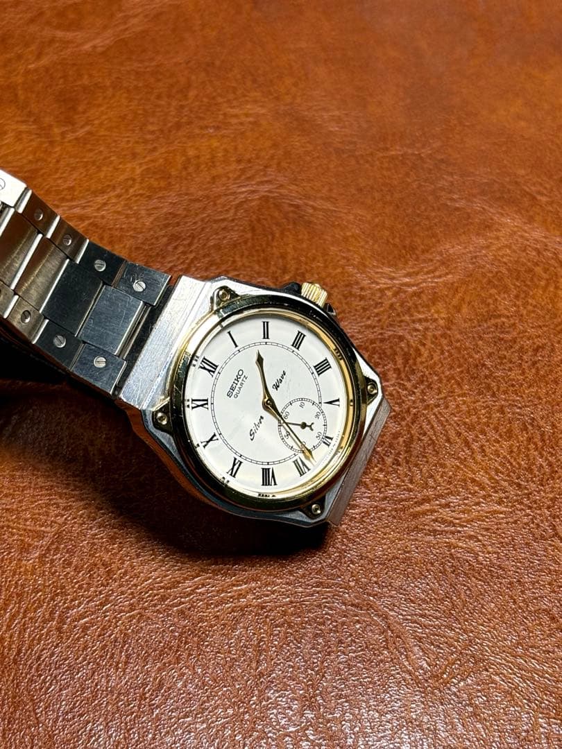 A108 希少 稼動品 SEIKO silver wave 80年代