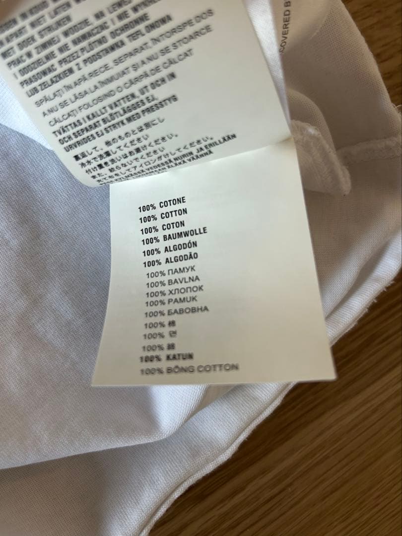 PRADA エンボスロゴ Tシャツ M プラダ シャツ 2枚セット 白 茶