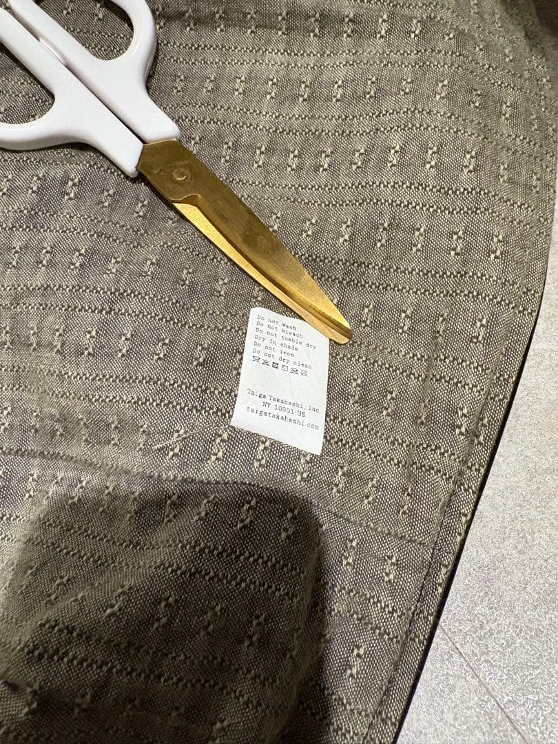 ジャケット・アウター Taiga Takahashi SACK LEATHER JACKET T.T