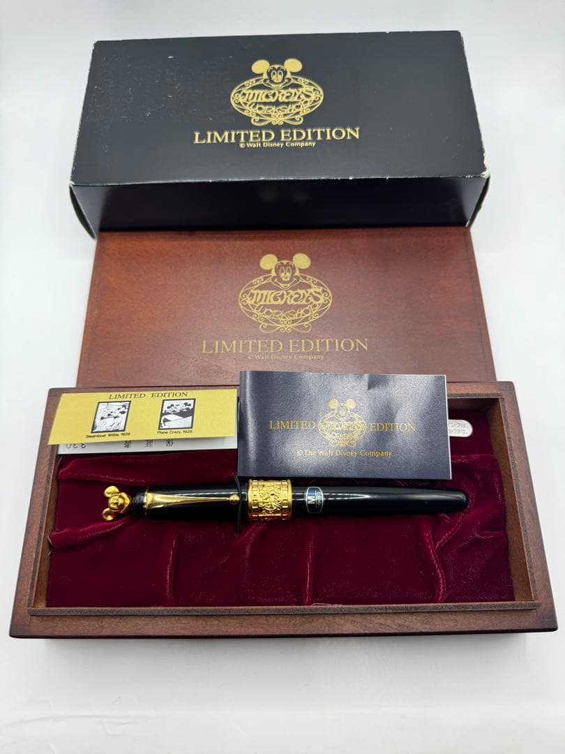 東京ディズニーランド 10周年記念 万年筆 世界限定800本　ミッキーマウス