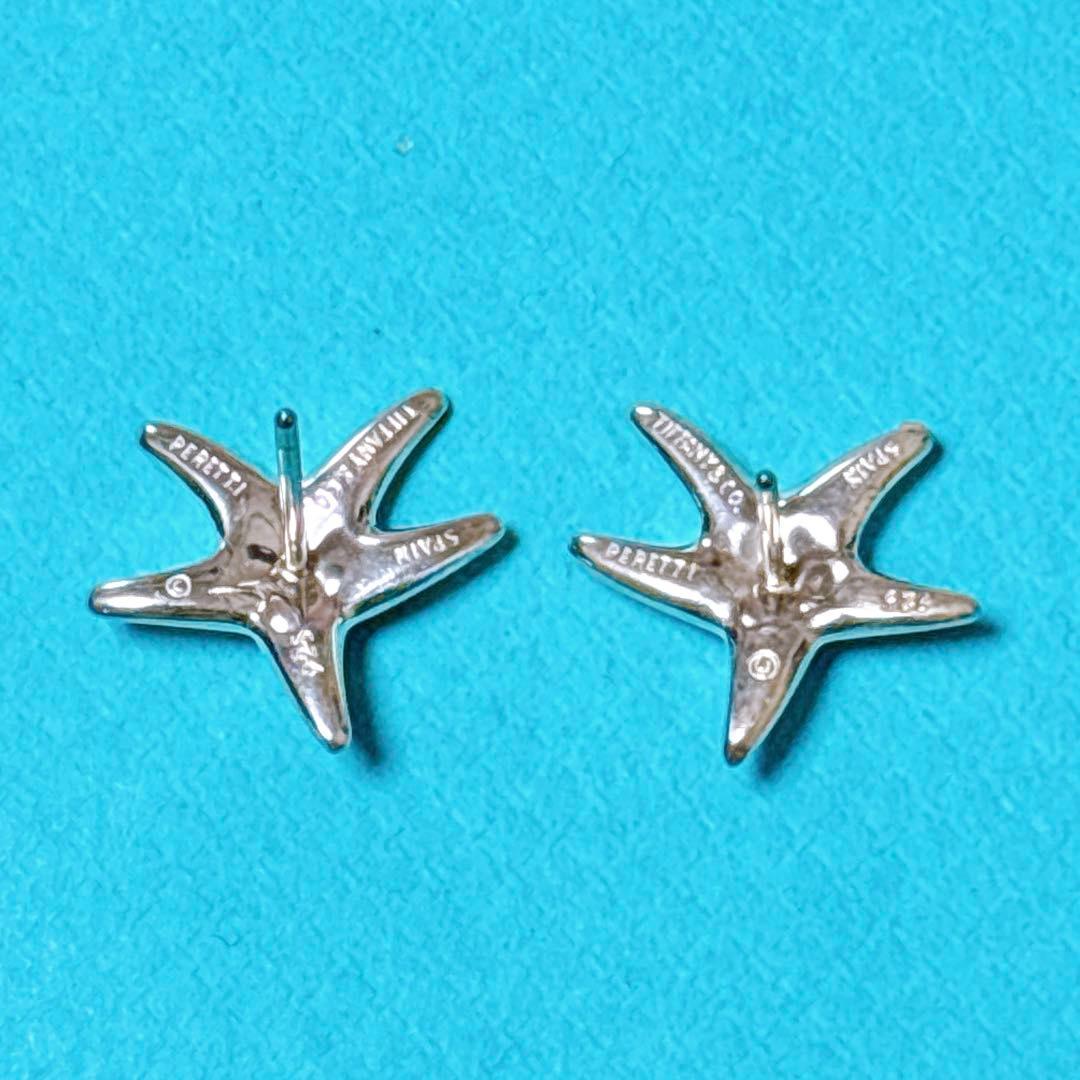 【美品】Tiffany ティファニー フィッシュスター ピアス シルバー925