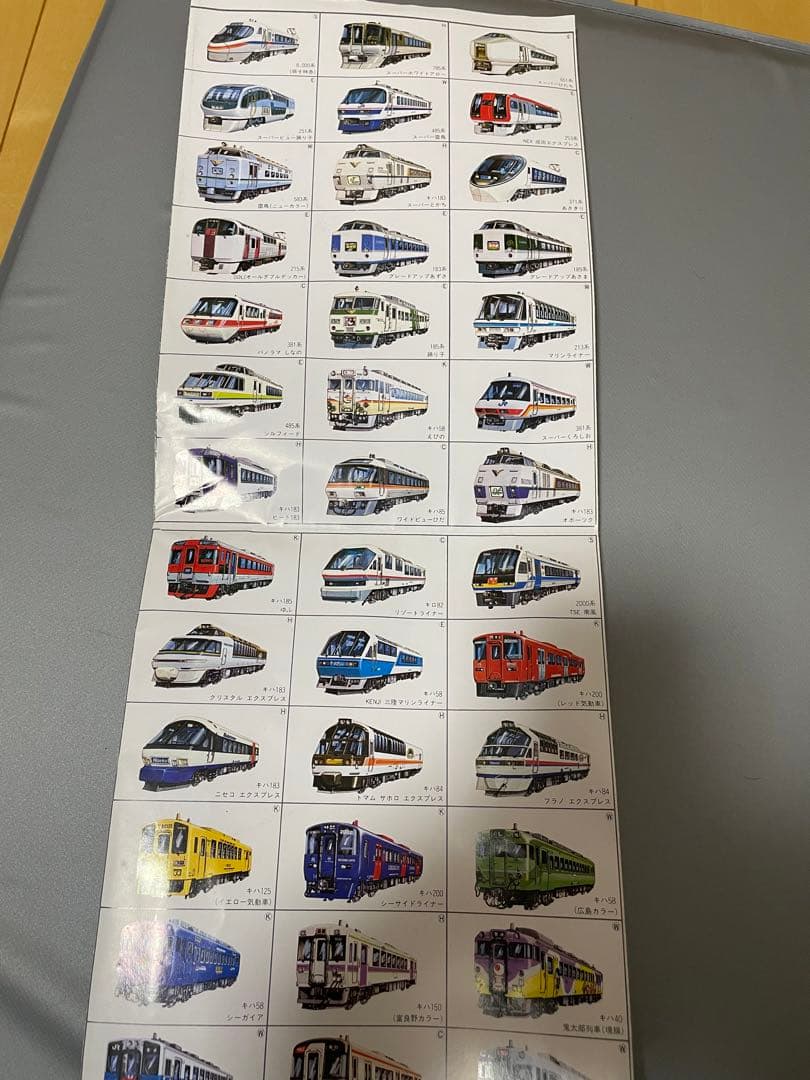 スター列車　ラインナップ　ポスター