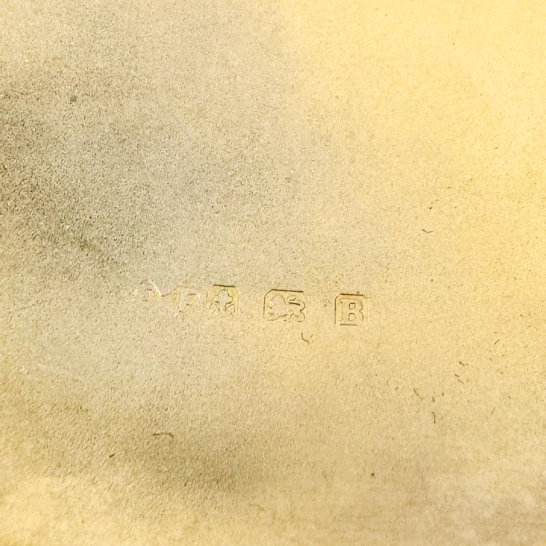 1850年代 英国 純銀製 ケース イギリス 925 バーミンガム ライオン