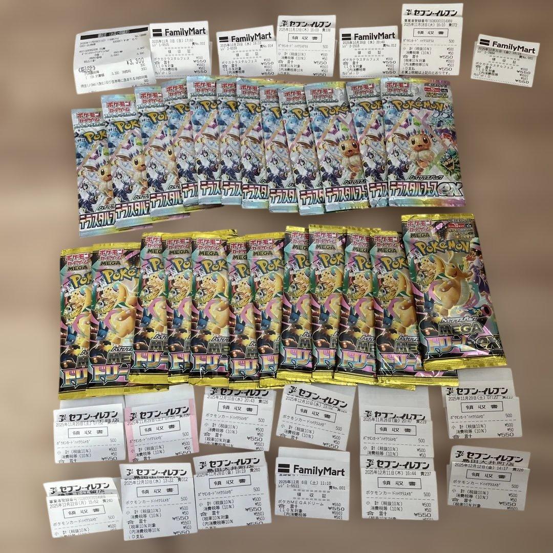 未サーチMEGAドリームex テラスタルフェスex 24パック