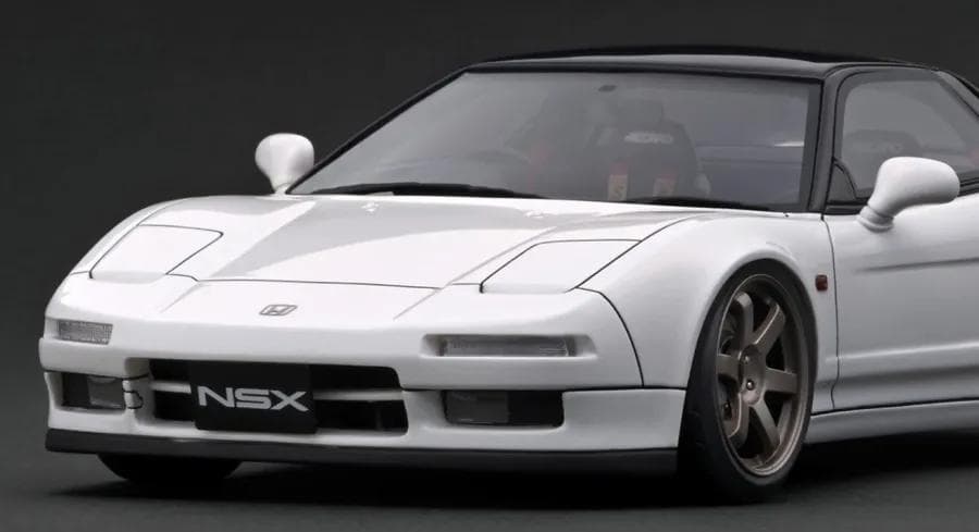 新品未使用 igモデル 1/18 HONDA NSX White　IG3485