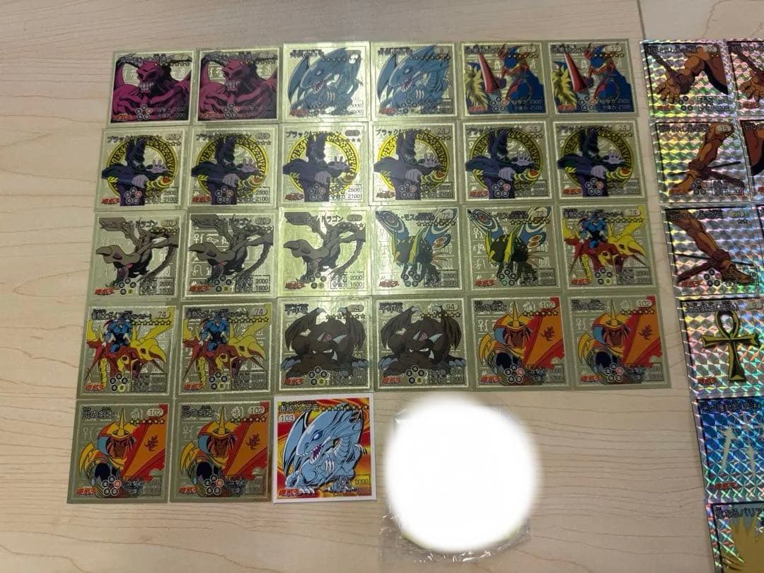 遊戯王　シール烈伝　アマダ　ブルーアイズホワイトドラゴン　その他まとめ 73枚