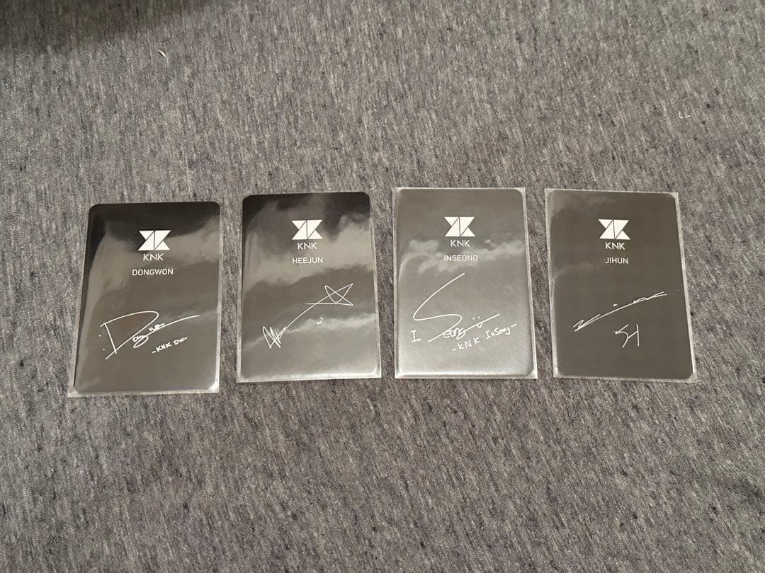 クナクン/ KNK KNOCK ON 写真集 フォトカード 8点セット
