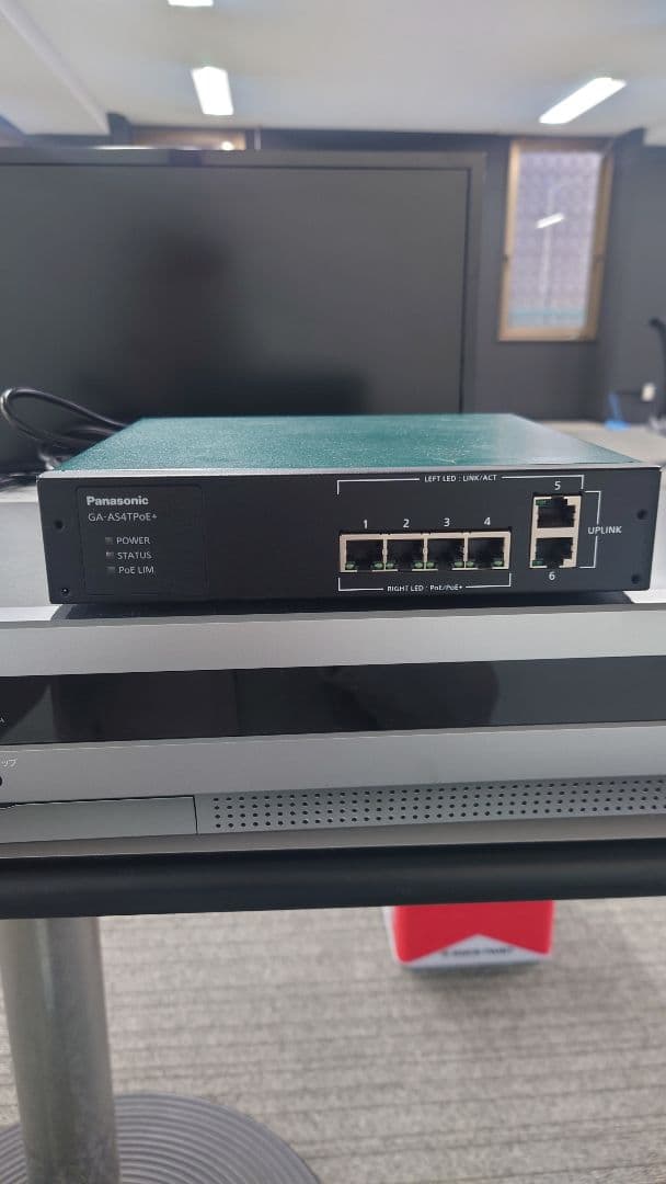 パナソニックネットワークディスクレコーダー WJ-NV250/05中古セット