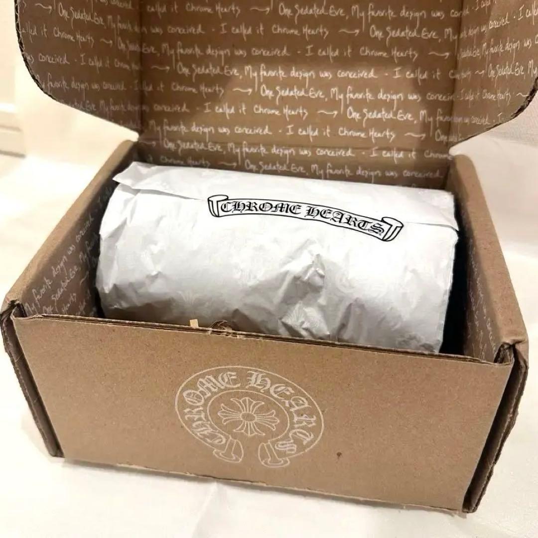 【新品正規品】CHROME HEARTS 長袖Tシャツ　ブラック　ピンク 美品